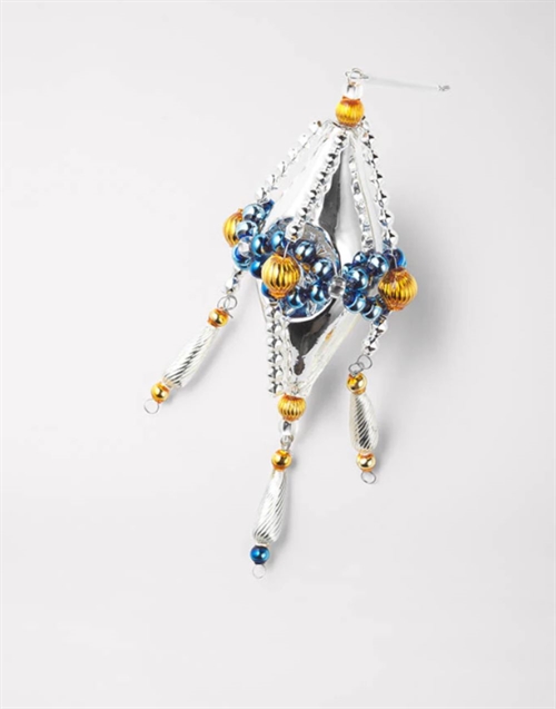 AKUA GABRIEL ORNAMENT FANTASY GOLD/SAPPHIRE